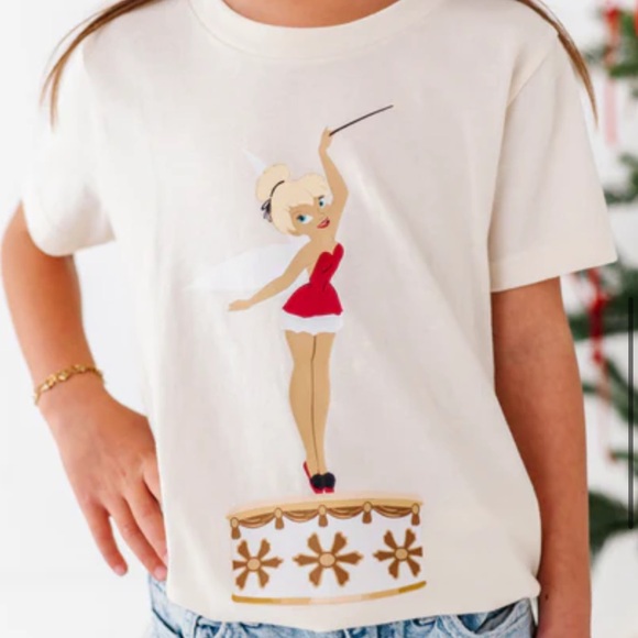 Made By Molly Tops - NWOT Made by Molly tinkerbell tshirt